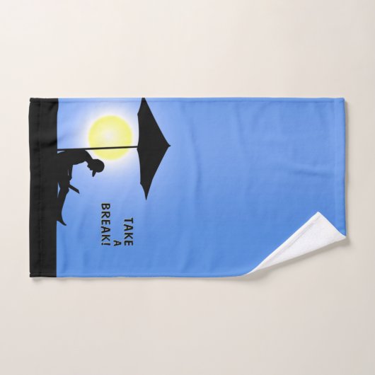 "Neem een pauze!" Bad Handdoek (Handdoek)