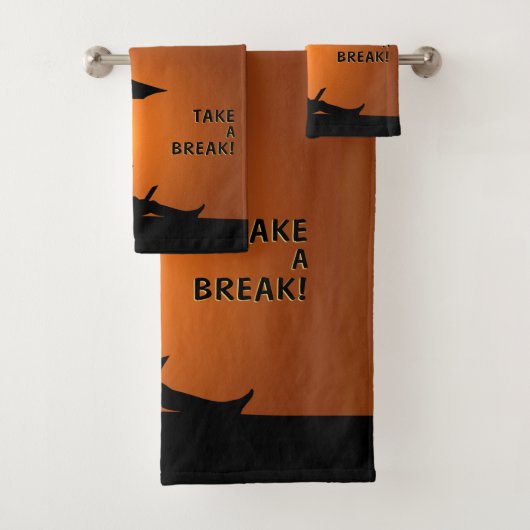 "Neem een pauze!" Bad Handdoek (Insitu)
