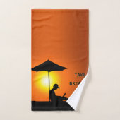 "Neem een pauze!" Bad Handdoek (Handdoek)