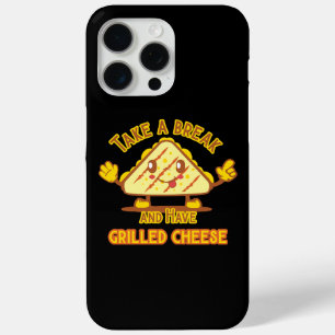 Neem een pauze en heb gegrilde kaas iPhone 15 pro max hoesje