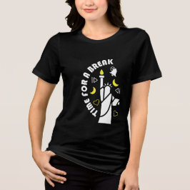 Neem een pauze Tri-Blend shirt