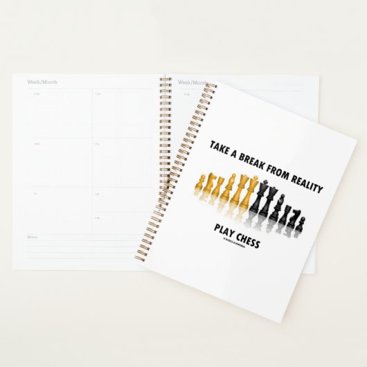 Neem een pauze van het reality-schaakspel planner (Display)