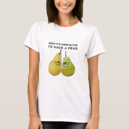 Neem een peer (licht) t-shirt