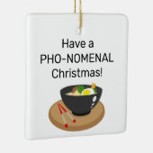 Neem een PHO-NOMENAL Kerstmis Keramisch Ornament (Rechts)