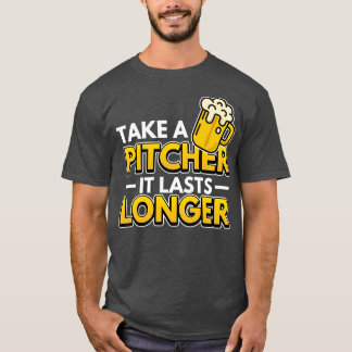 Neem een pitcher het verlengde Bartender cadeaus 2 T-shirt