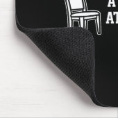 Neem een plaats aan tafel muismat (Hoek)