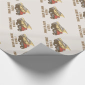 Neem een pomp op het werk cadeaupapier (Hoek)
