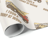 Neem een pomp op het werk cadeaupapier (Rol Hoek)