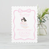 Neem een pop verjaardag Preppy Grandmillennial Kaart (Staand voorkant)