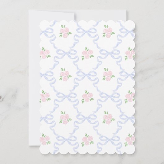 Neem een pop verjaardag Preppy Grandmillennial Kaart (Achterkant)