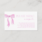 Neem een recept mee Pink Bow Enclosure Kaart (Voorkant)