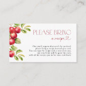 Neem een Recept Modern Apple Enclosure Kaart mee (Voorkant)