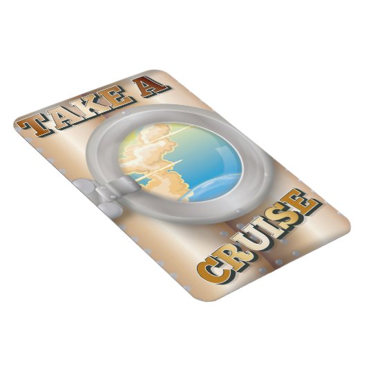 Neem een reisposter van de cartoon van Cruise Magneet (Rechterzijde)