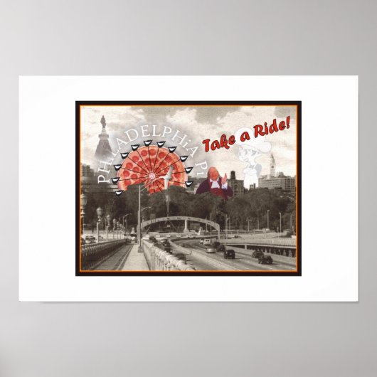 Neem een Ride. Poster (Voorkant)