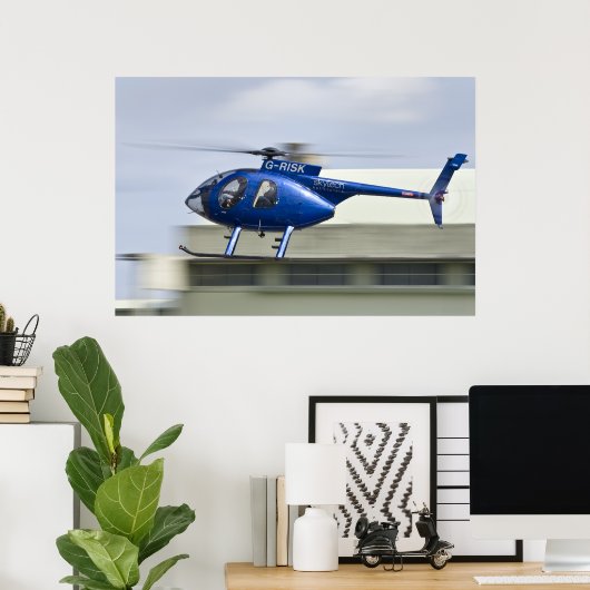 Neem een risico! poster (Thuiskantoor)