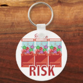 Neem een risico sleutelhanger (Voorkant)