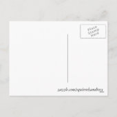 Neem een Rockin' Christmas briefkaart (Achterkant)