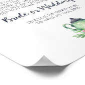 Neem een Roos-Vrijgezellenfeest-game-teken Poster (Hoek)