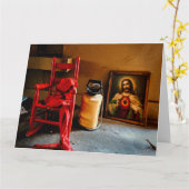 NEEM EEN SEAT Jumbo Wenskaart Kaart (Gele Bloem)