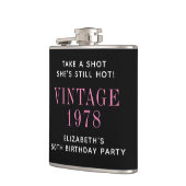 Neem een Shot 50th Birthday Party Heupfles (Links)