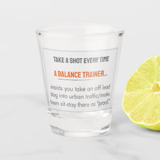 Neem een shot Spullen Balans Trainers Zeggen (Verk Glas