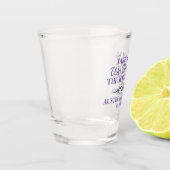 Neem een shot We zijn getrouwd Glas (Links)