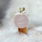 Neem een Shot, We Zijn Getrouwd Trouwfeest Bedankjes Labels