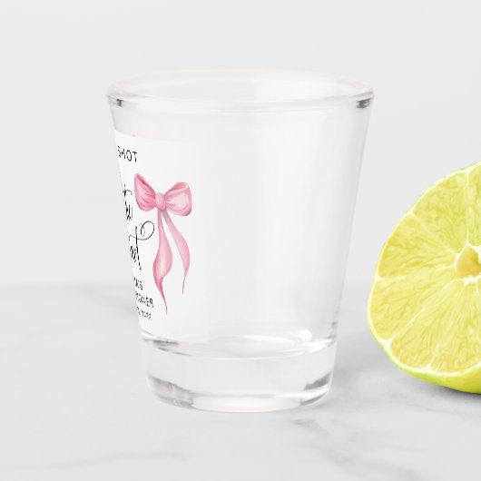 Neem een shot Ze gaat trouwen Bruidsfeest Shot Glas (Rechts)