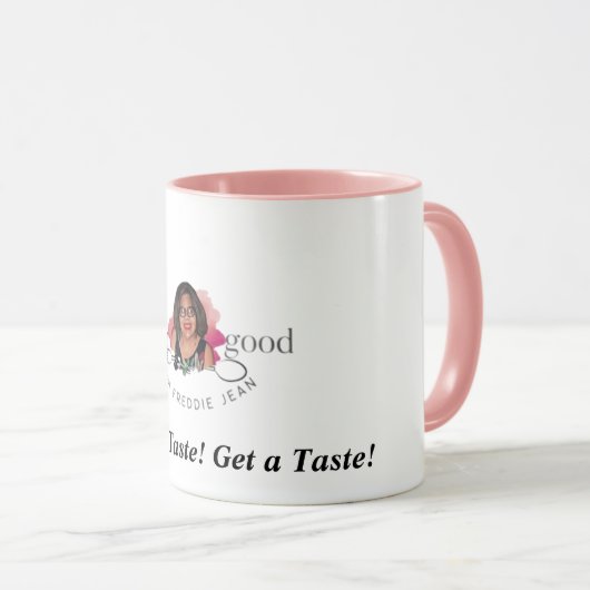 Neem een smaakbeker mok (Voorkant rechts)