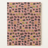 Neem een snack of kijk als een snack -  roze planner (Achterkant)