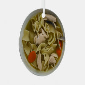 Neem een souper kerst metalen ornament (Voorkant Rechts)