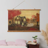 Neem een sprong hangend wandkleed (Slaapkamer)