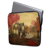 Neem een sprong laptop sleeve (Voorkant Links)