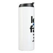 Neem een sprong van geloof en geloof... Mok (Gedraaid links)