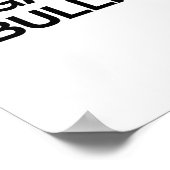 NEEM EEN STAND TEGEN BULLIES POSTER (Hoek)