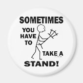 Neem een standaard magneet (Voorkant)