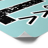 Neem een standaard tegen Cyber Bullies Poster (Hoek)