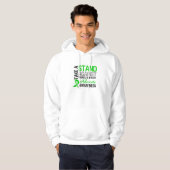 Neem een standaard tegen traumatische hersenletsel hoodie (Voorkant volledig)