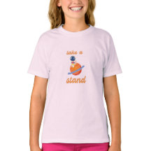 Neem een standpunt Astronaut Kinderen T-shirt | Ru