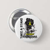Neem een standpunt in tegen endometriose ronde button 5,7 cm (Voorkant /achterkant)