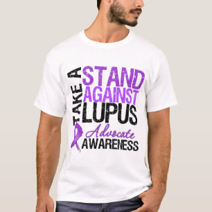 Neem een standpunt in tegen Lupus T-shirt