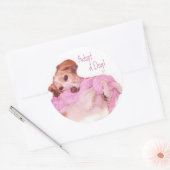 Neem een Sticker van de Dog aan (Envelop)