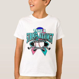 Neem een streep tegen schildklierkanker t-shirt