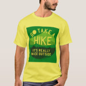 "Neem een T-shirt met een hike (Voorkant)