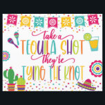 Neem een Tequila-schok die ze de knoop vastbinden.<br><div class="desc">Perfect teken om die speciale dag te vieren!</div>