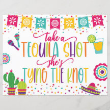 Neem een Tequila Shot die ze de Knot-plaat vastbin