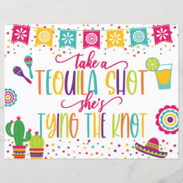 Neem een Tequila Shot die ze de Knot-plaat vastbin