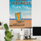 Neem een Trein naar de reisposter van de Skegness. Poster (Thuiskantoor)