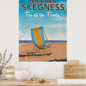 Neem een trein naar Skegness-reisposter. Poster (Keuken)