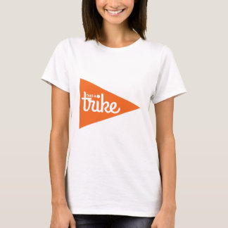 Neem een Trike-vlag: Recumbent Trike T-shirt